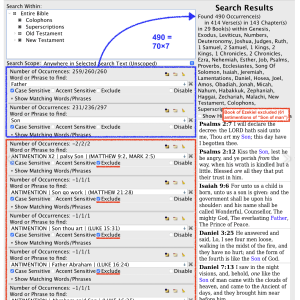 Pure Bible Search Software in Action