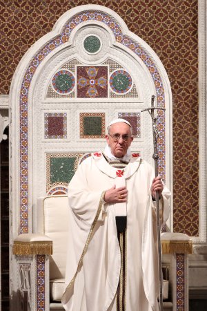 Pope Francis Chair of St. Peter.jpg