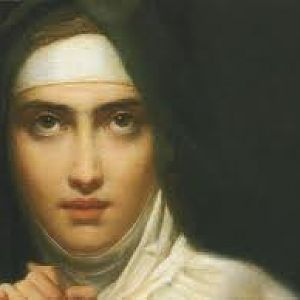 St Teresa of Alvia   young close up