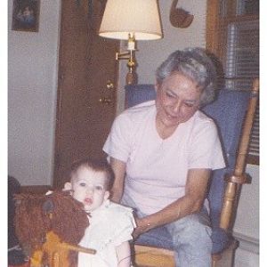 Grandma and Amy
Fall 1994