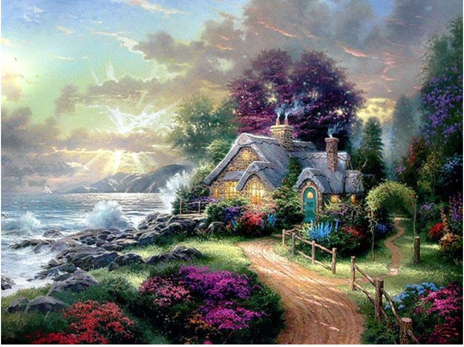 -font-b-Thomas-b-font-Kinkade-Oil-Painting-A-New-Day-font-b-Dawning-b.jpg