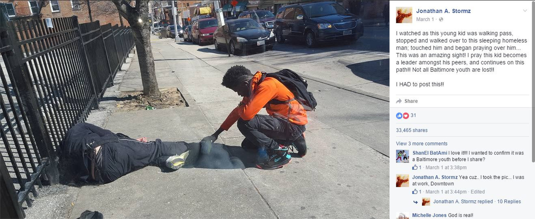 bal-teenage-boy-praying-over-homeless-man-in-baltimore-goes-viral-20160308