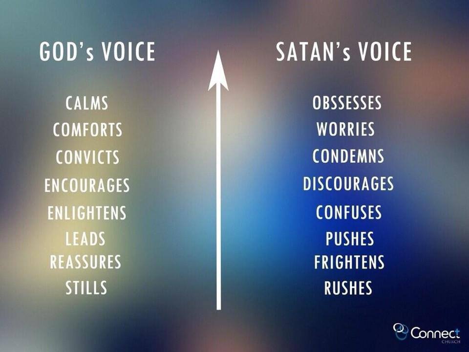 God’s Voice vs. Satan’s Voice | Fortify My Life