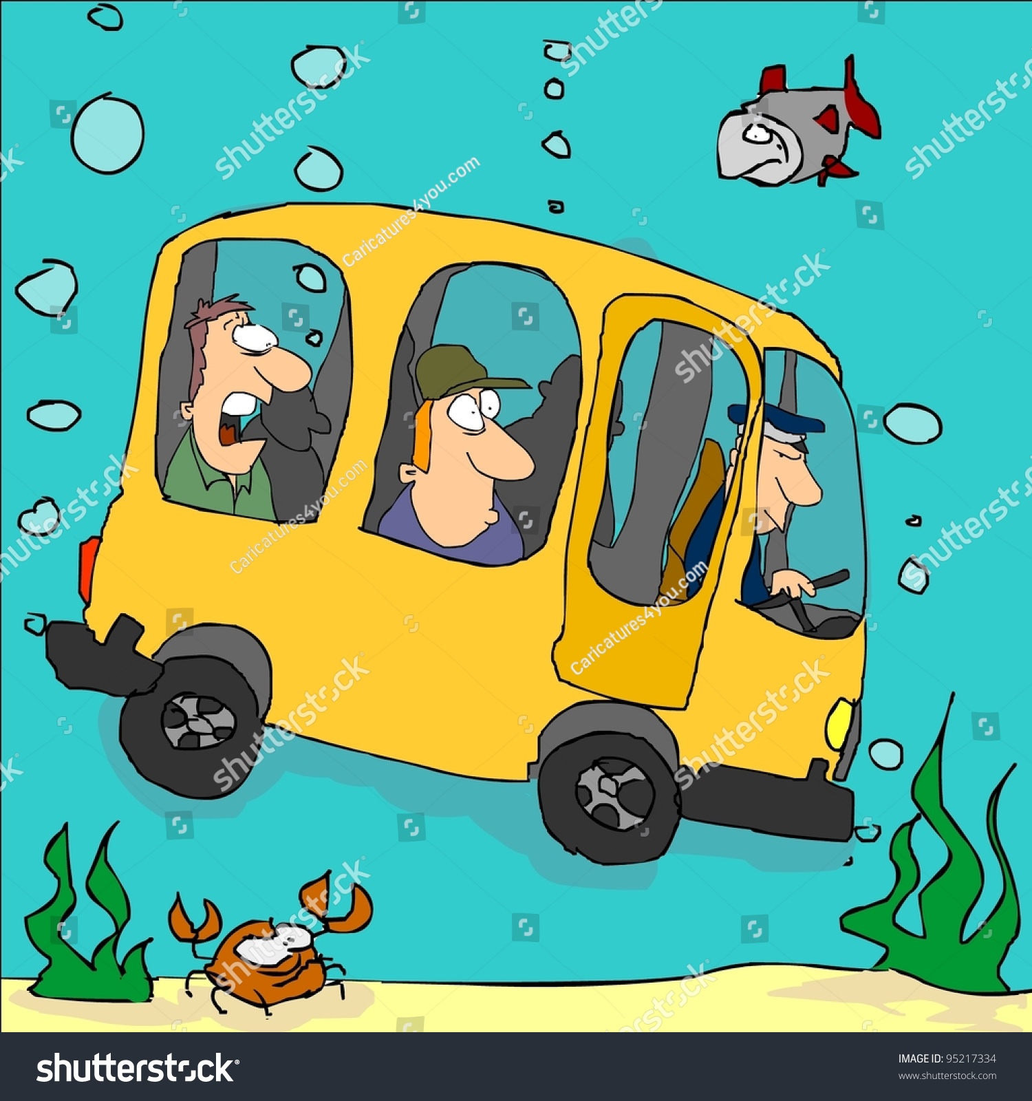 stock-vector-yellow-bus-flying-under-water-95217334.jpg