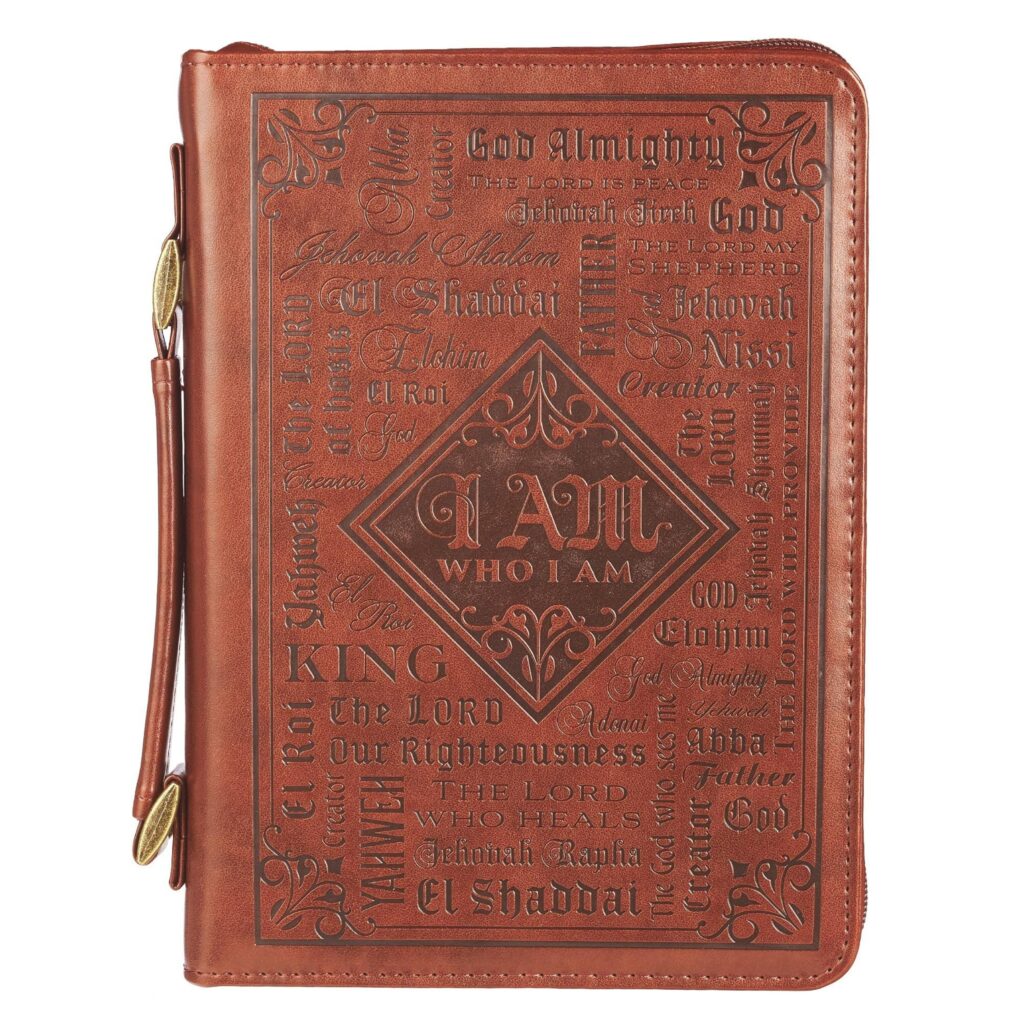 Christian Art Gifts Men's Classic Bible Cover.