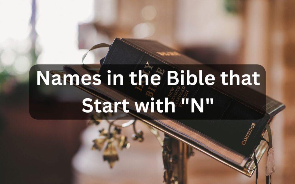 Names in the Bible that start with N