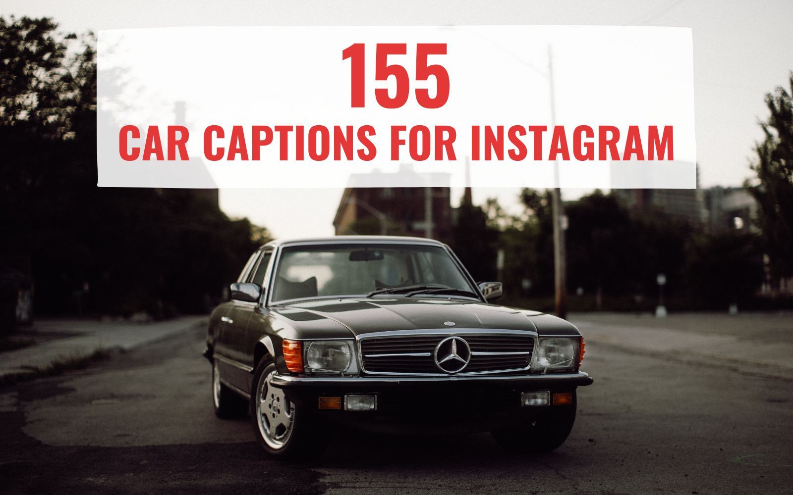 Car Captions for Instagram