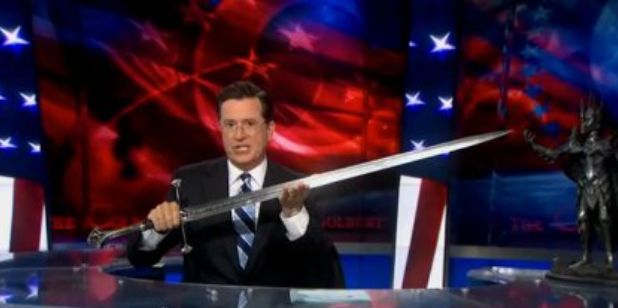 Colbert wielding sword.png