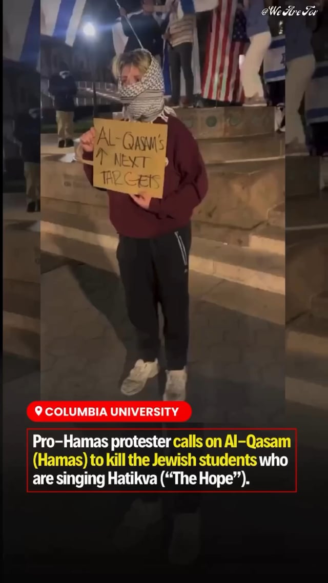 columbia-university-protester-calls-on-al-qasam-hamas-to-v0-NWQwMmxjaHJpcnZjMeEE2vgnCeX7FuDQ7...jpeg