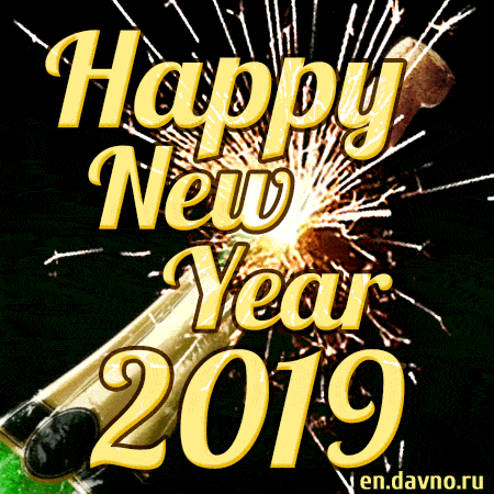 happy new year 2019.gif