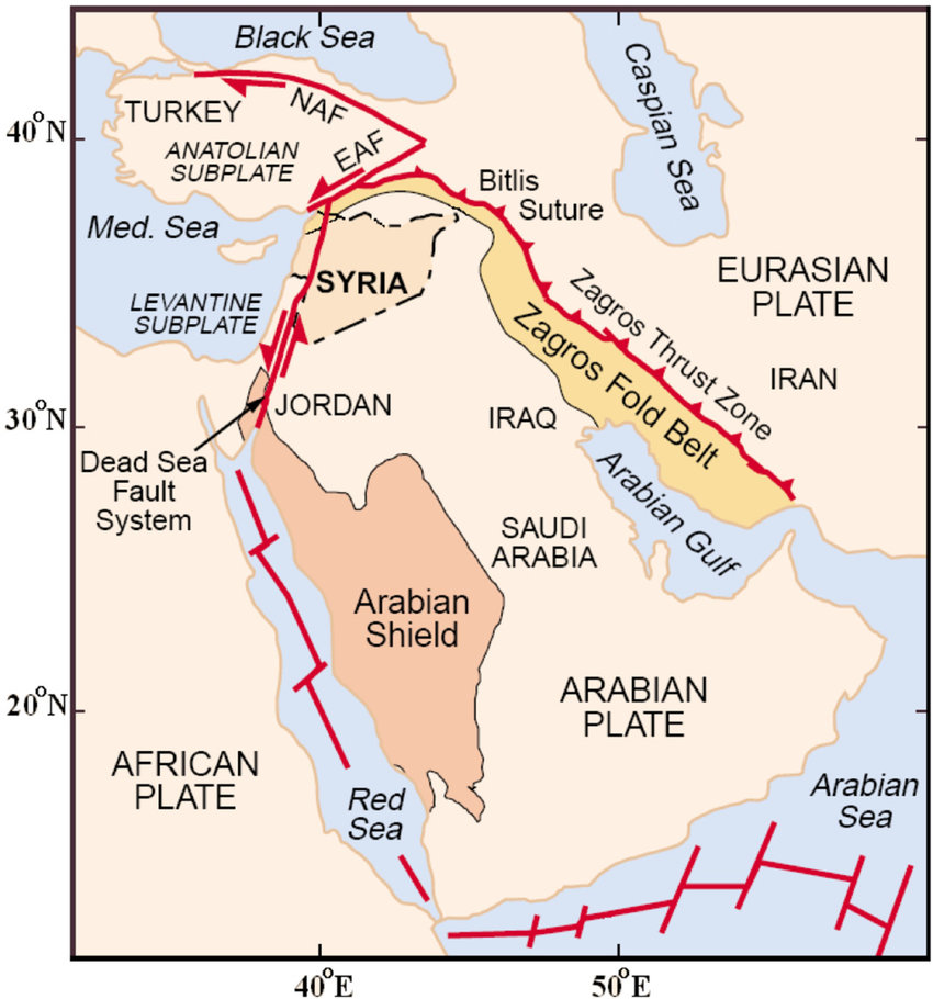 Map-showing-simplified-tectonic-setting-of-the-Arabian-plate-and-nearby-tectonic-features.jpg