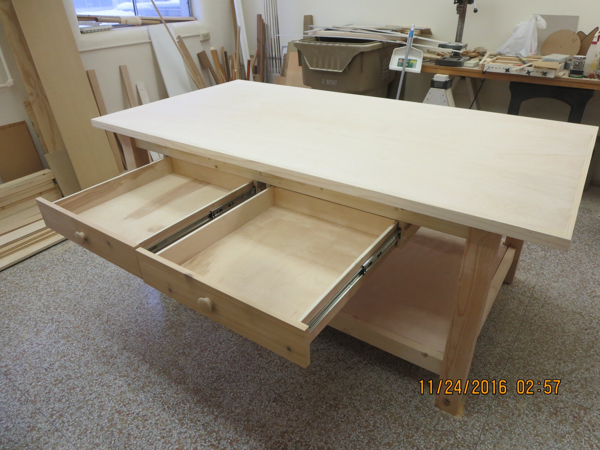 Table drawers open.JPG