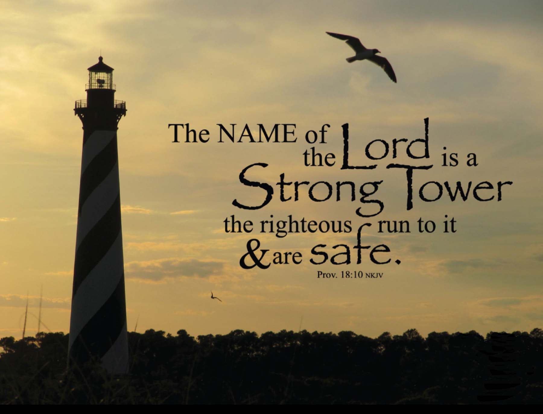 The Name Of The Lord Is A Strong Tower | Christian Forums