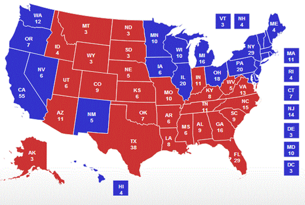 Map US Republican Democrat 2020.png