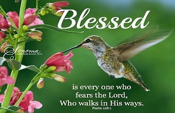 Blessed Is Every One That Feareth The Lord