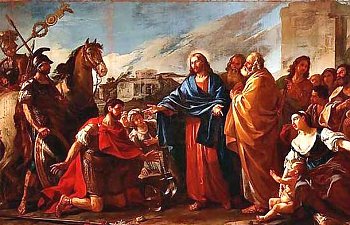 Jesus Heals An Official's Son At Capernaum In Galilee