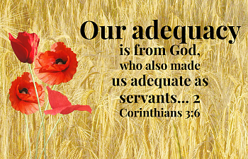 In Christ We Are Adequate