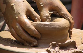 In Christ We Are Clay In The Potter's Hand