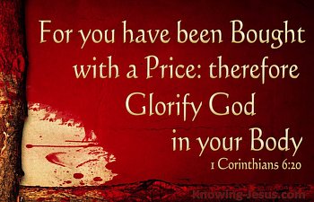 In Christ We Are Bought With A Price