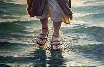 Jesus Walks On Water