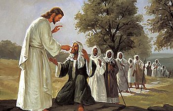 Jesus Heals Many Sick In Gennesaret As They Touch His Garment