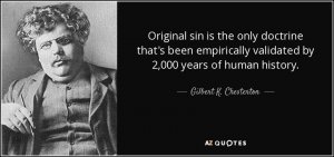 The Doctrine Of Original Sin