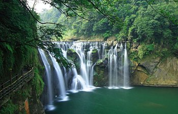 Balance At The Waterfall