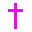 Christian Tiny Magenta Cross.gif