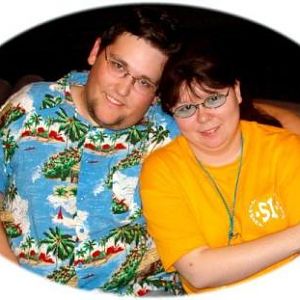 My fiance and I on our second day of dating: August 29th 2004.