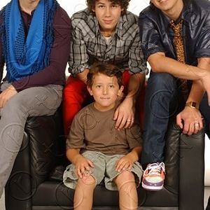 Jonas Brothers with their little bro frankie