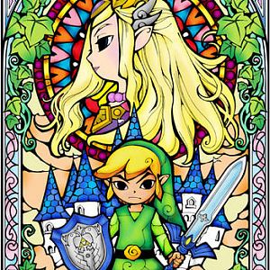 The Hero of Winds/Time?? and Princess Zelda