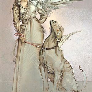 Michael Parkes - Angel and Her Pet II