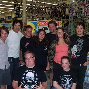 Me and my friends with (most of) Building 429 at Big Ticket Festival in Gaylord, Michigan in June '06