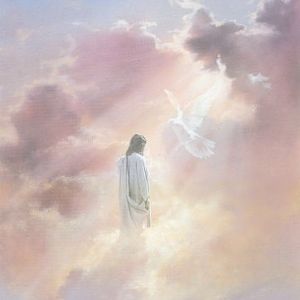 Christ in Clouds