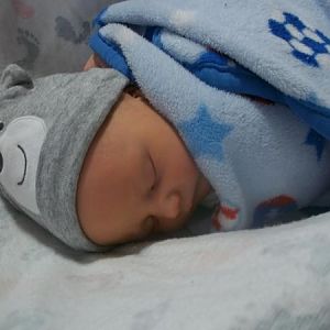 First day Titus was born <3