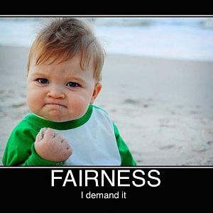 i demand fairness