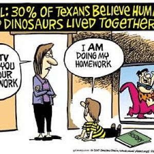 Texas Evolution and Flintstones