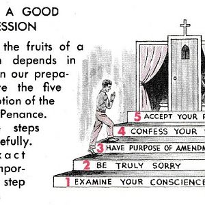 Baltimore Catechism - Steps To A Good Confession