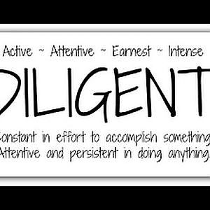 THE IMPORTANCE OF A DILIGENT SPIRIT!