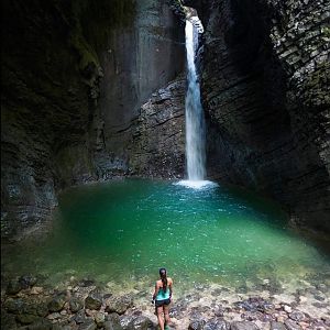 Waterfall in paradise