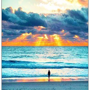 Beach meditation