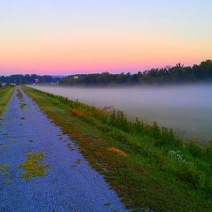 Foggy sunrise 2017-10-05