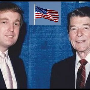 Trump And Reagan