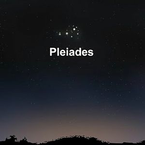 Star Cluster Pleiades