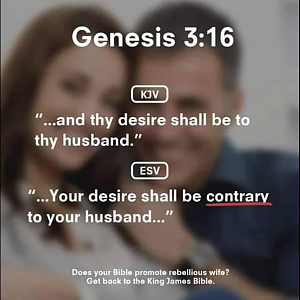 Genesis 3:16 King James Bible