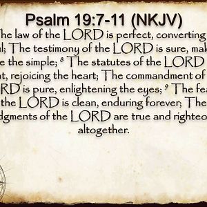 Psalms 19:7-11