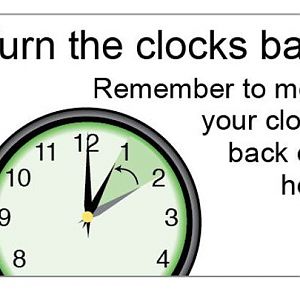 Clocks Back