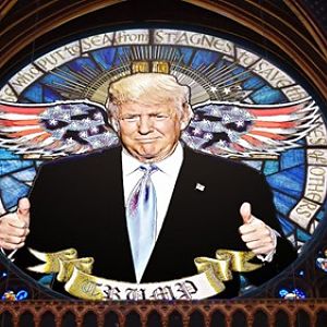 Stained Glass Trump