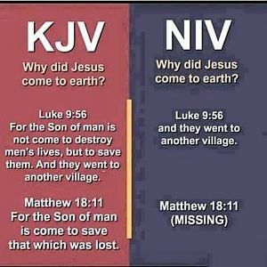 KJV vs Modern Versions 08