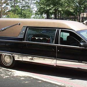 Hearse w/U-Haul